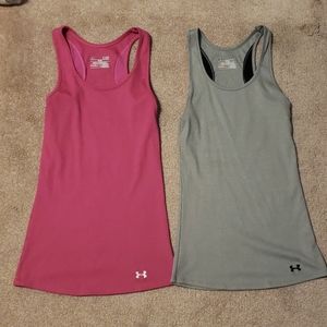 Lot of two, Under Armour tanks